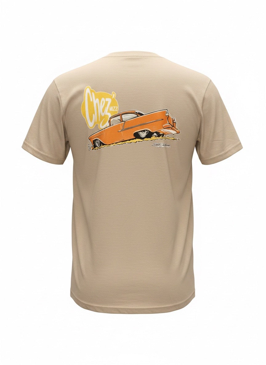 Cheez Wiz T-Shirt in Tan