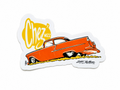Cheez Wiz Vinyl Sticker